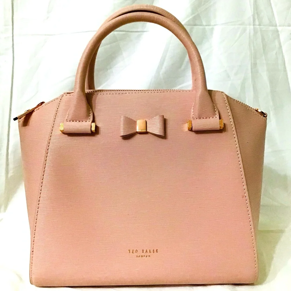 Ted Baker London Pink Blush Janne Handbag Satchel NWOT